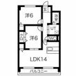 徳重セントラルビルの間取図
