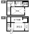 ローレルフォレスタ本陣の間取図