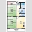 コーポラス中銀の間取図