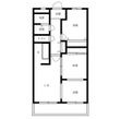 グランドヒルズ入場1番館の間取図