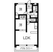 ホワイトハイツの間取図