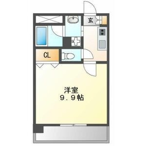 拡大写真:Cherry Suite 2階202の間取り