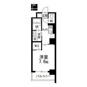 拡大写真:NISSYO BUILDING 6階0606の間取り