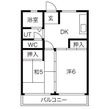 オーシマビルの間取図