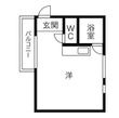 ハートイン竹田町の間取図