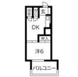 写真:はとビル 5階505の間取図