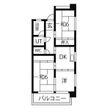 コーポ香流橋の間取図