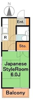 多摩市諏訪1丁目の間取図