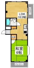 グリーンハイツ黒川の間取図