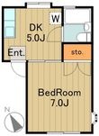 ペアタウン多摩A棟の間取図