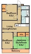 サンデーズ2の間取図