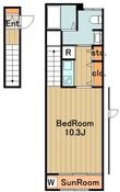 フォンターナコートの間取図