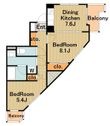 レジデンス清末3の間取図
