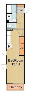 ベルチェドマーニの間取図