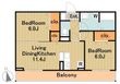 カサヴェールの間取図