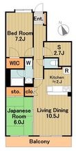 ファインクレスト若葉台の間取図