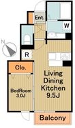 クレール多摩の間取図