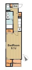 グランシャテーネの間取図