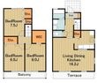 グリーンフォレスト聖蹟Aの間取図