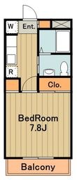 カンポイゾーラの間取図