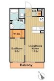 リブリヴィエントの間取図