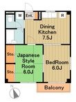 サクヤパレス唐木田の間取図