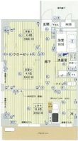 Under The Blue Skyの間取図