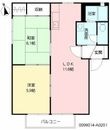 エレガンスNの間取図