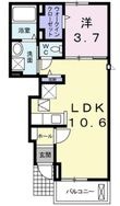 ララフラッツの間取図