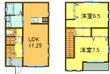 アドヴァンスの間取図