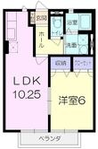 フォッサティラーレ 2番館の間取図