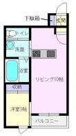 ドルチェ・ヴィータ白石Bの間取図