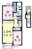 サン・メゾンの間取図