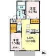 ラヴィベールの間取図