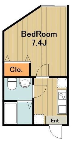 拡大写真:ブルームテラス 3階301の間取り