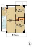 スカイハイツ上溝の間取図