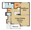 ヴィ エスターテの間取図