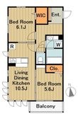 コンフォートプラス・Tの間取図