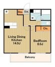 プリマヴェーラの間取図