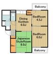 ハイムサエグサDの間取図