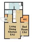 KEIAI RESIDENCE 淵野辺3の間取図