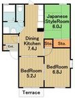 プレズントハイムの間取図