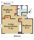 ひかり第1マンションの間取図