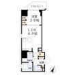 クレストコート堂島の間取図
