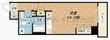 写真:南堀江アパートメントシエロ 6階601の間取図