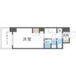 写真:ザ・パークハビオ谷町六丁目テラス 8階807の間取図