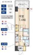 写真:ミラージュパレス大阪ドームProsper 7階707の間取図