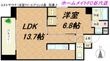 ベルフェリーク天満橋の間取図