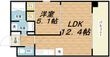 プレジオ阿波座の間取図