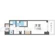 写真:ミラージュパレス大阪ドームProsper 4階408の間取図
